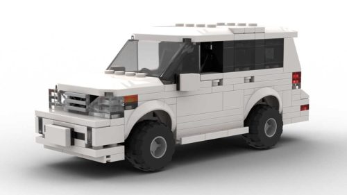 LEGO Toyota Land Cruiser V8 MOC Model