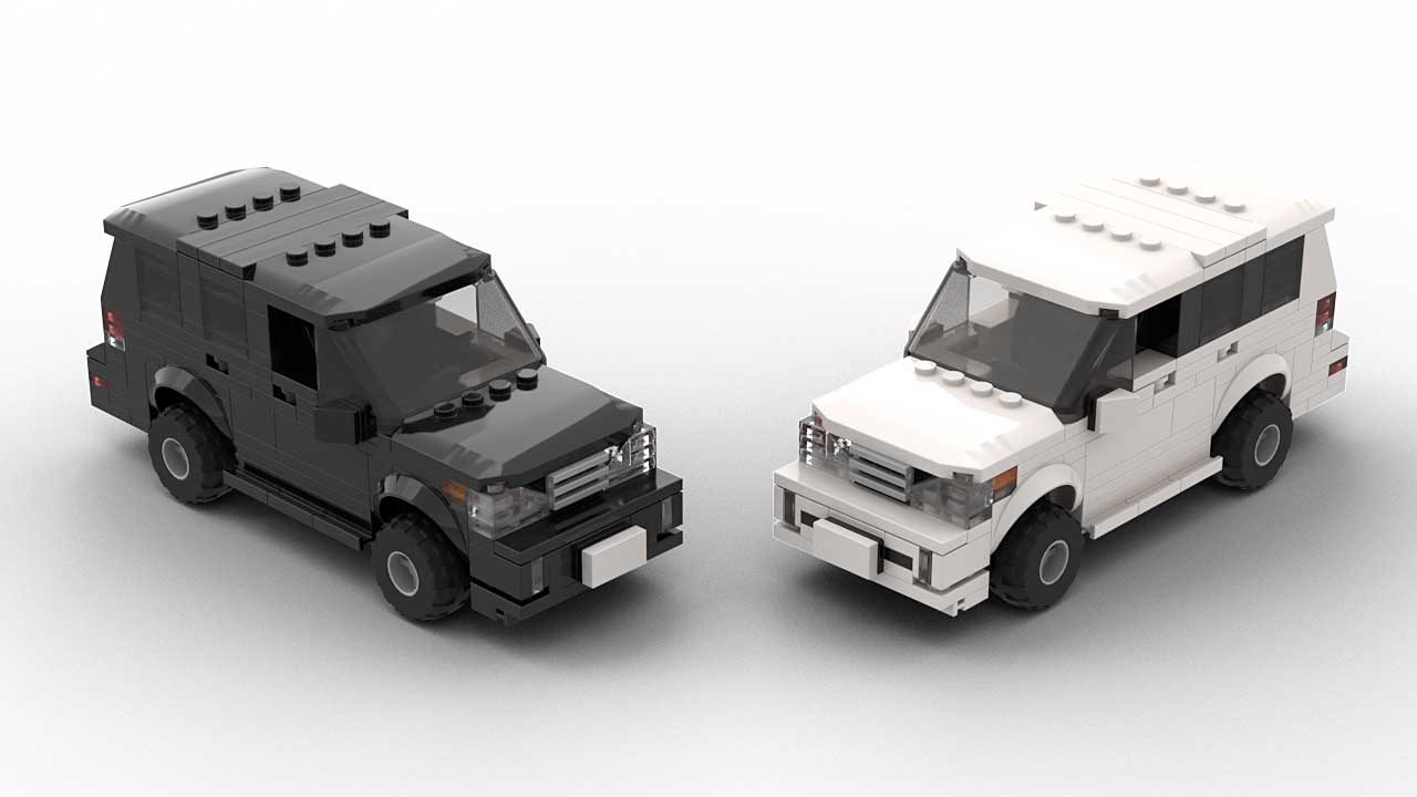 LEGO Toyota Land Cruiser V8 Models