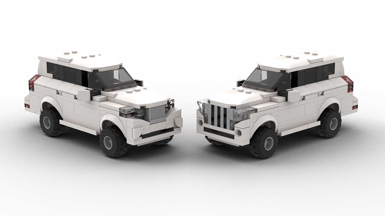 Toyota Land Cruiser Prado 2021 and 2015 MOC Models