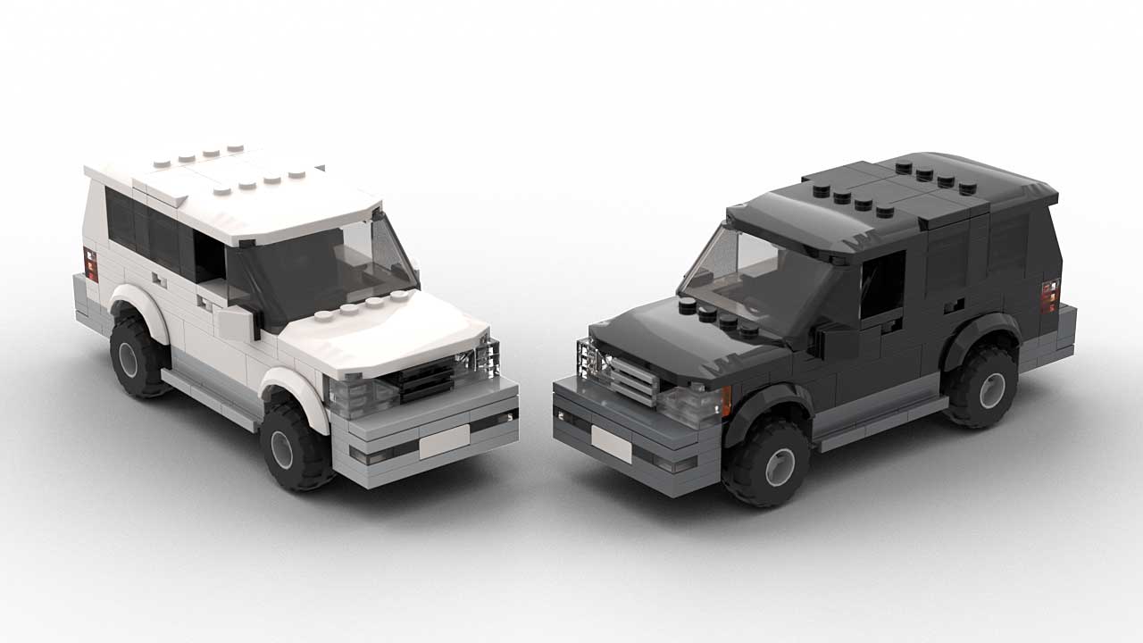 LEGO Toyota Land Cruiser 100 MOC Models