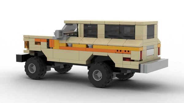 LEGO Toyota Land Cruiser 60 1985 Model Rear