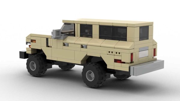 LEGO Toyota Land Cruiser 60 1989 Model Rear