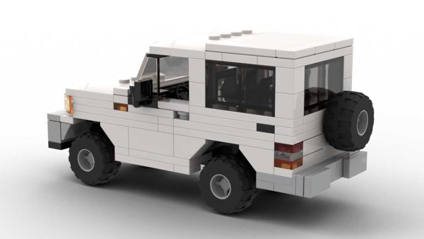 LEGO Toyota Land Cruiser 70 2015 3-door Model Rear