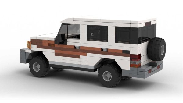 LEGO Toyota Land Cruiser 70 2015 Model Rear