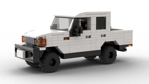 LEGO Toyota Land Cruiser 70 Double Cab Pickup Model