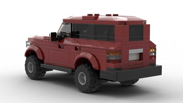 LEGO Toyota Land Cruiser 80 EU Model Rear