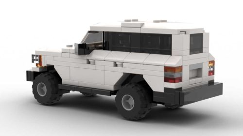 LEGO Toyota Land Cruiser 80 US Model Rear