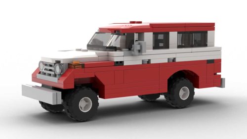 LEGO Toyota Land Cruiser FJ55 Model