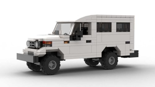 LEGO Toyota Land Cruiser HZJ75 Model