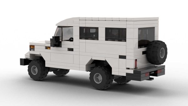 LEGO Toyota Land Cruiser HZJ75 Model Rear