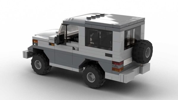 LEGO Toyota Land Cruiser LJ70 Model Rear