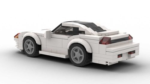 LEGO Dodge Stealth RT 95 Model Rear