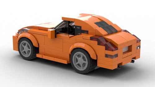 LEGO Nissan 350Z Model Rear