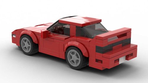 LEGO Mazda RX-7 Model Rear