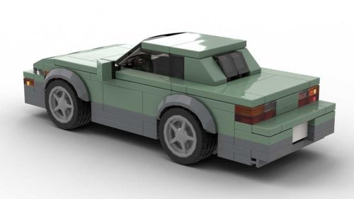 LEGO Nissan Silvia S13 Model Rear