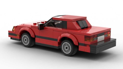 LEGO Toyota Celica GT Coupe 85 Model Rear
