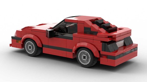 LEGO Dodge Daytona Turbo Z 86 Model Rear