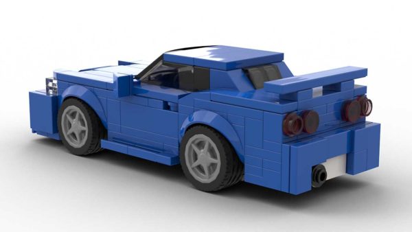 LEGO Nissan Skyline R34 Model Rear