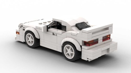 LEGO Acura Integra Model Rear