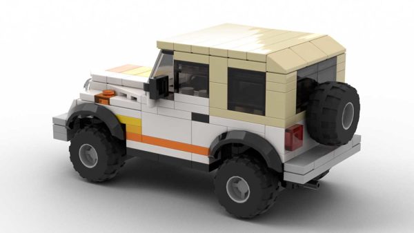 LEGO Jeep CJ-7 Model Rear