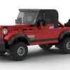 LEGO Jeep CJ-8 Scrambler Model