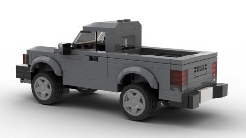 LEGO Jeep Comanche Model Rear
