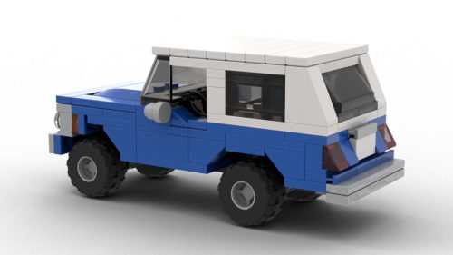 LEGO Jeep Commando 72 Model Rear