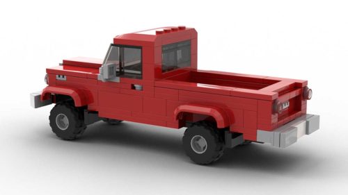 LEGO Jeep Gladiator 65 Model Rear