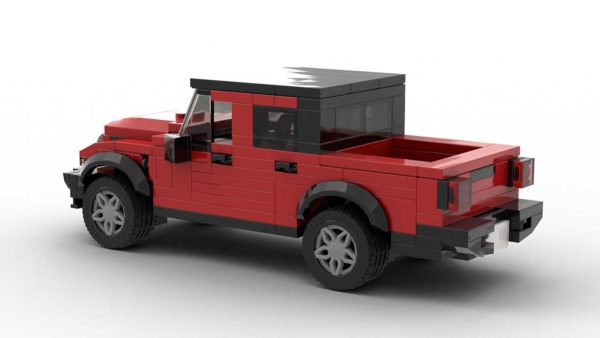 LEGO Jeep Gladiator JT Model Rear