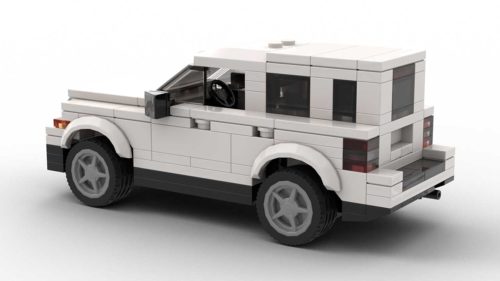 LEGO Jeep Patriot Model Rear