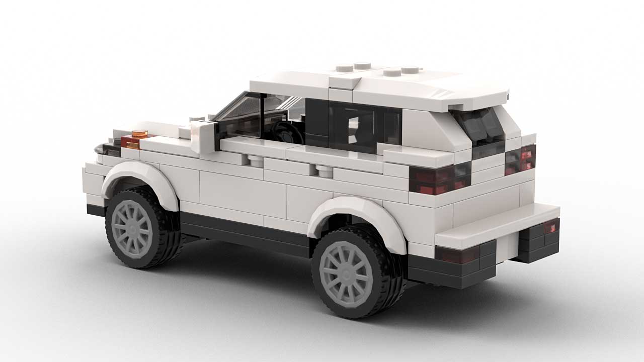LEGO Jeep Cherokee 16 Model Rear