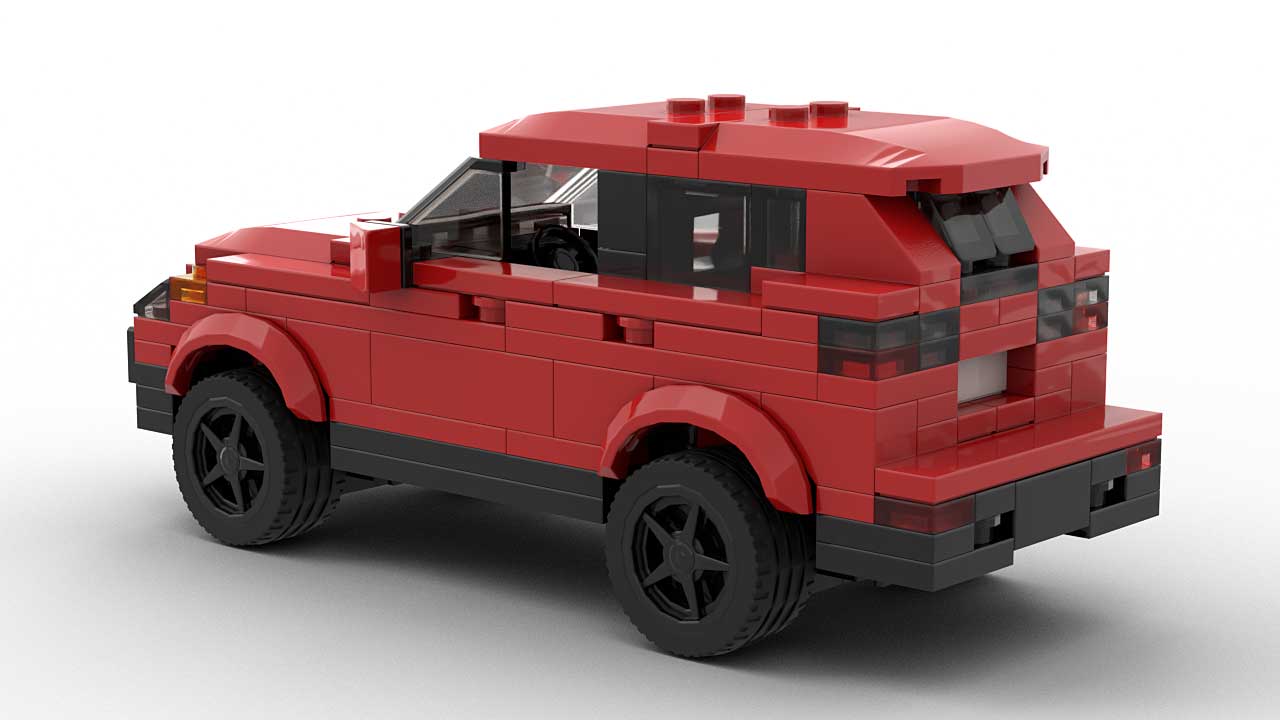 LEGO Jeep Cherokee 21 Model Rear