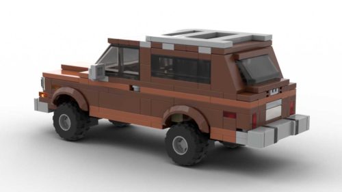 LEGO Jeep Cherokee SJ 83 Model Rear