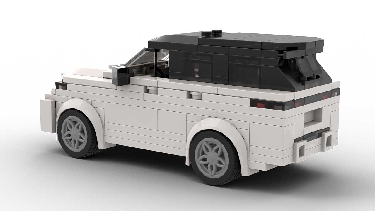 LEGO Jeep Grand Cherokee 23 Model Rear
