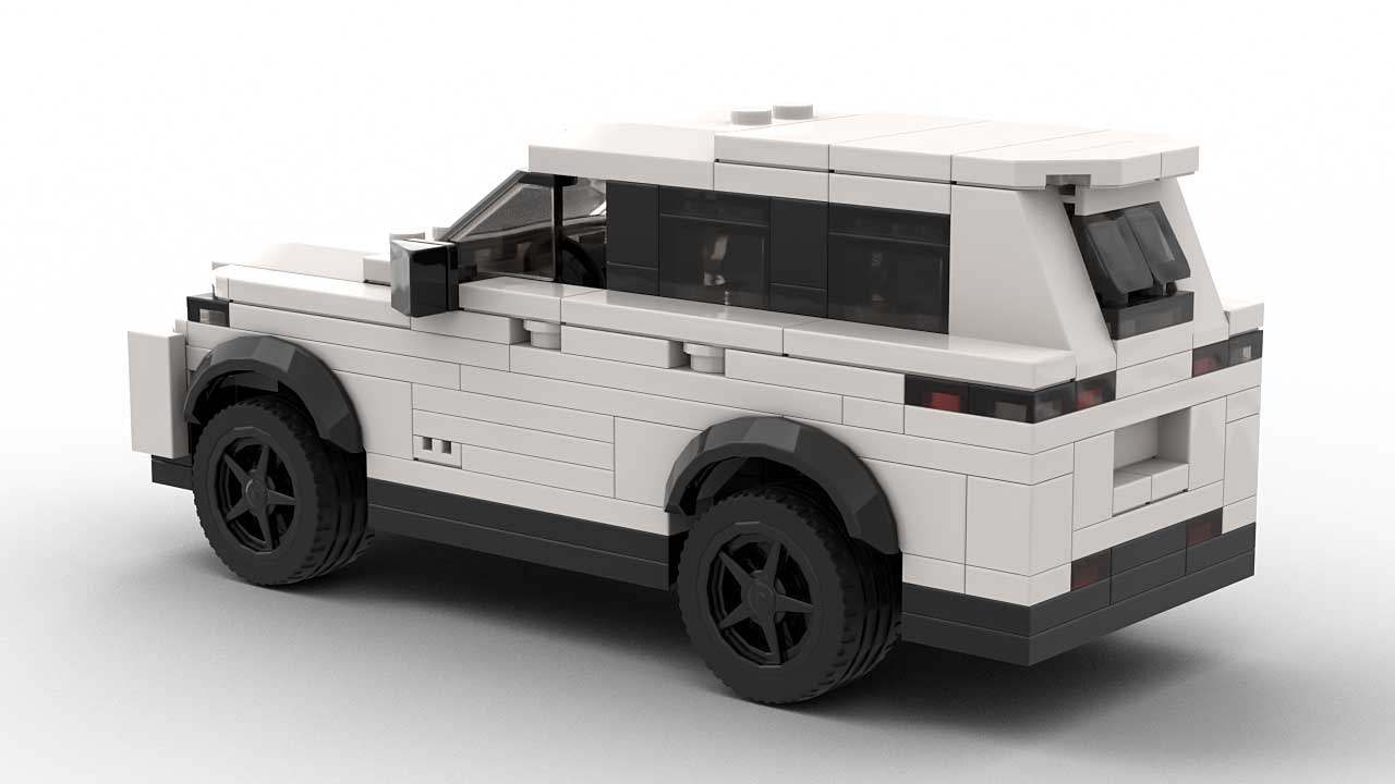 LEGO Jeep Grand Cherokee L 23 Model Rear