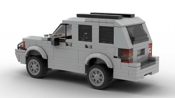 LEGO Jeep Grand Cherokee WJ Model Rear