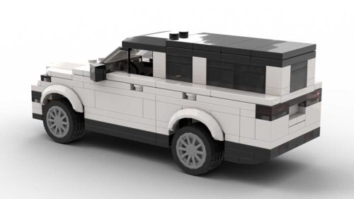 LEGO Jeep Grand Wagoneer 23 Model Rear