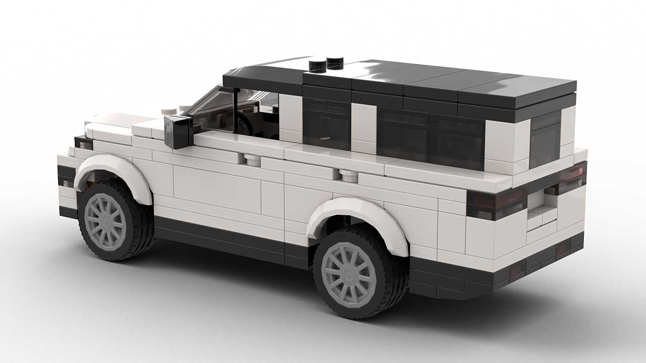 LEGO Jeep Grand Wagoneer 23 Model Rear