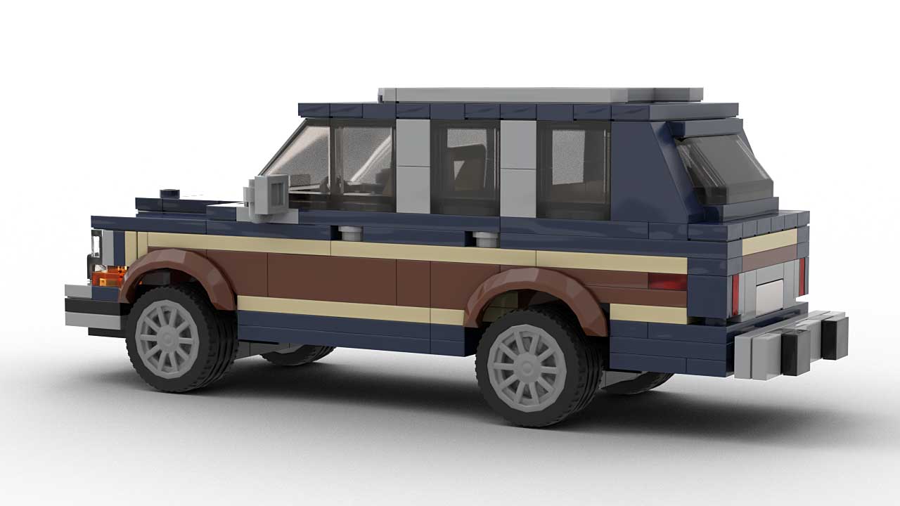LEGO Jeep Grand Wagoneer 86 Model Rear