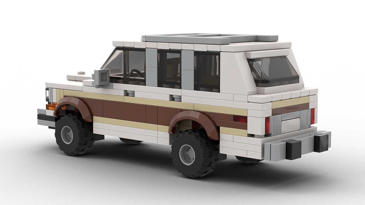 LEGO Jeep Grand Wagoneer 89 Model Rear