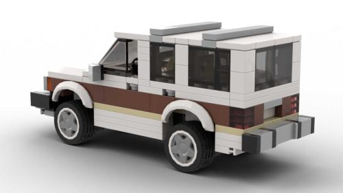 LEGO Jeep Wagoneer 86 Model Rear