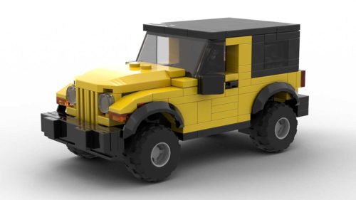 LEGO Jeep Wrangler TJ Model