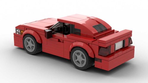 LEGO Ford Mustang 01 Model Rear