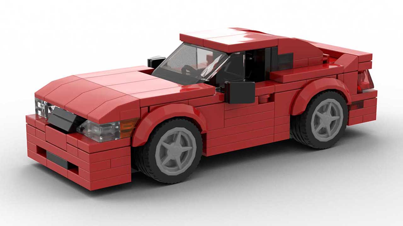 Ford Mustang 01 - LEGO® MOC Instructions