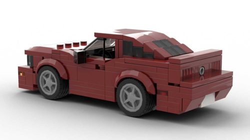 LEGO Ford Mustang 05 Model Rear