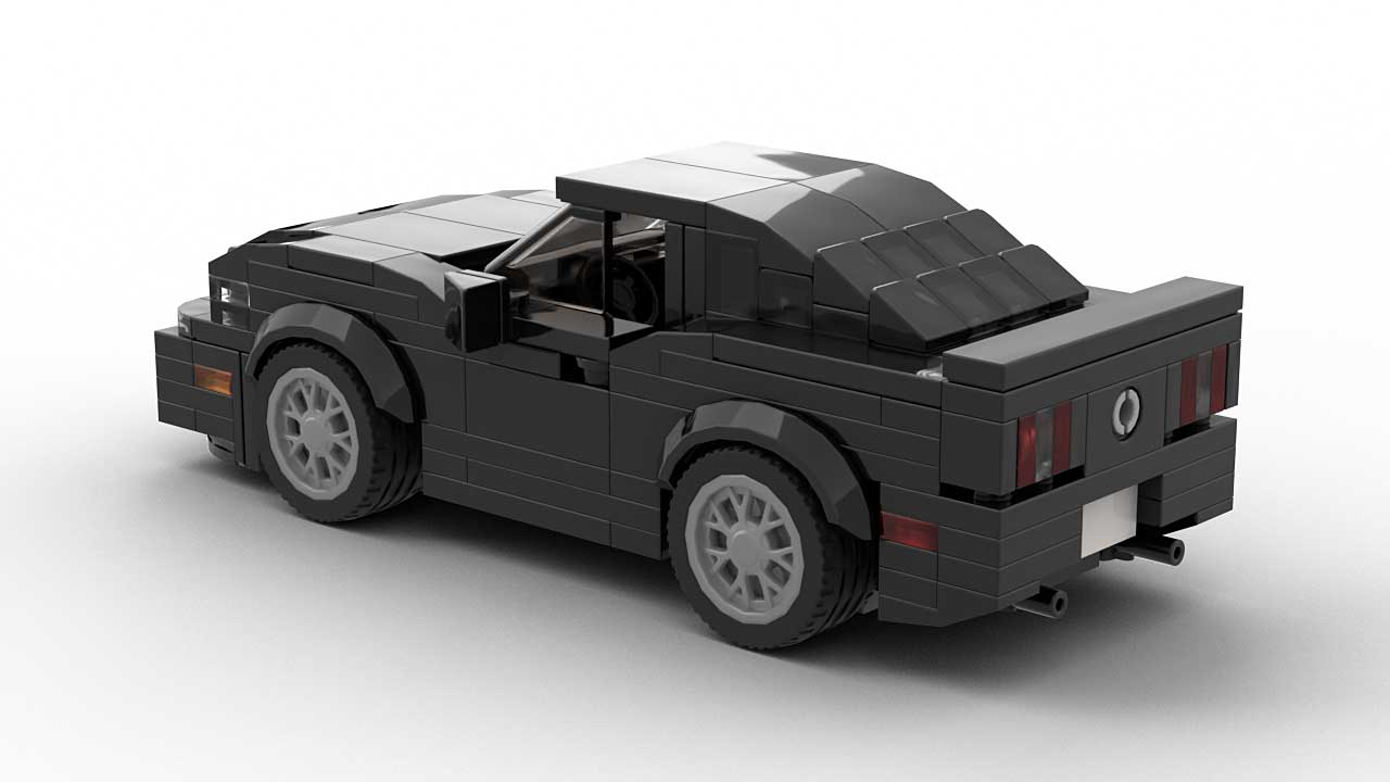 LEGO Ford Mustang 14 Model Rear