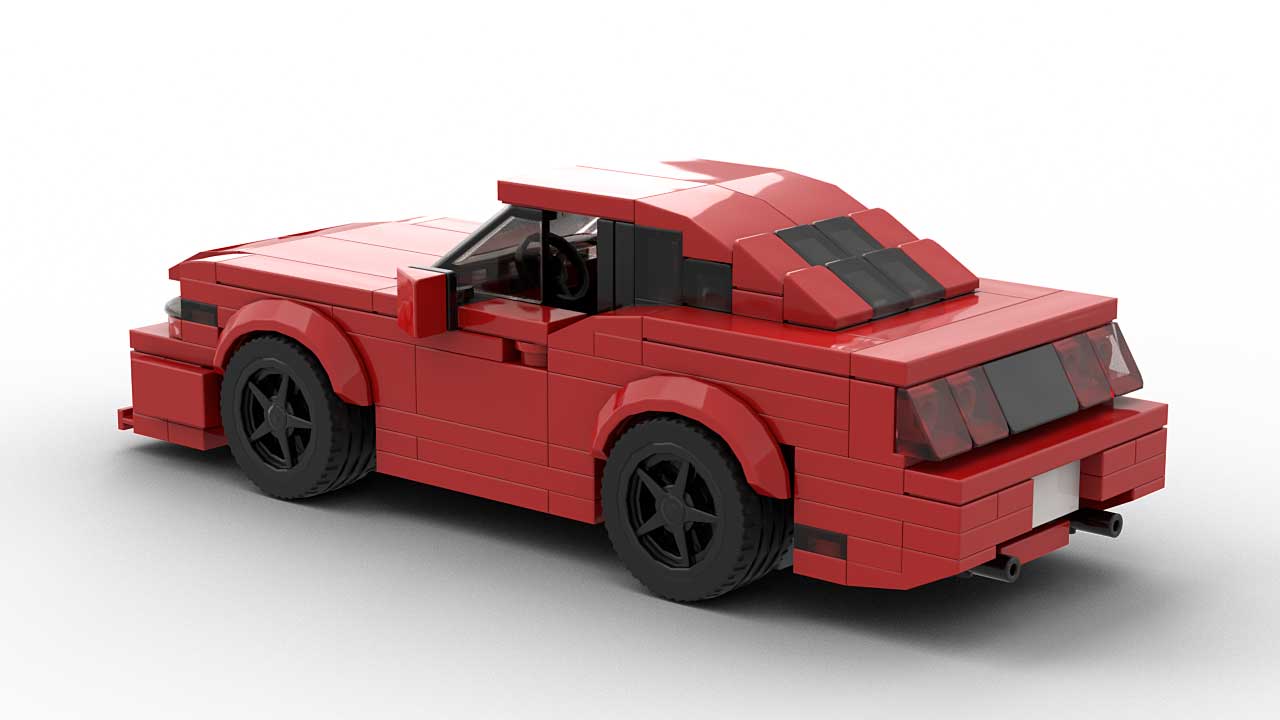 LEGO Ford Mustang 16 Model Rear