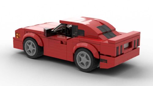 LEGO Ford Mustang 96 Model Rear