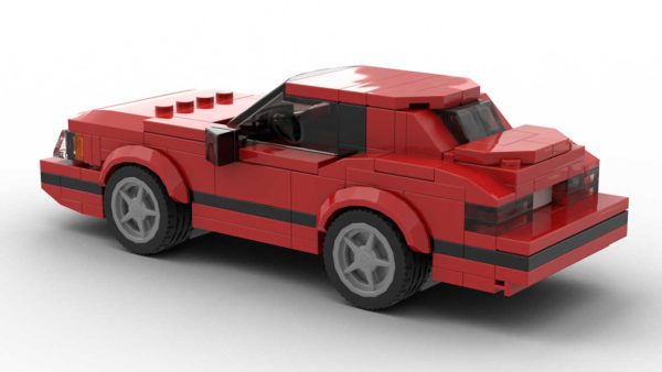 LEGO Ford Mustang LX 90 Model Rear
