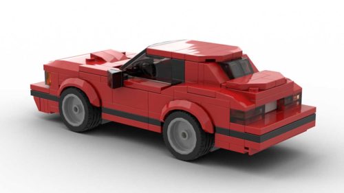 LEGO Ford Mustang SVO 86 Model Rear